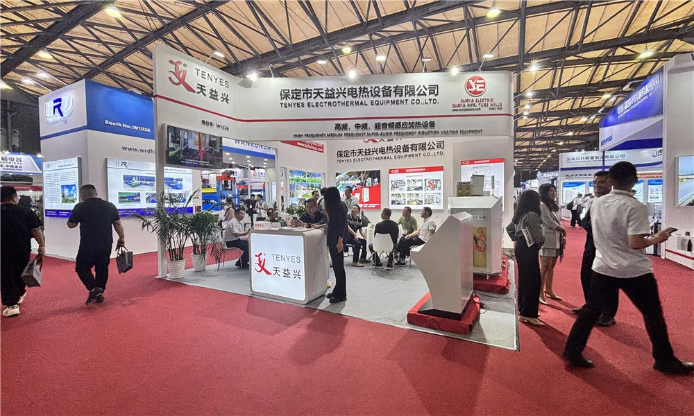 Ghlac TENYES PÁIRT IN EXPO Tube Shanghai i mí Mheán Fómhair